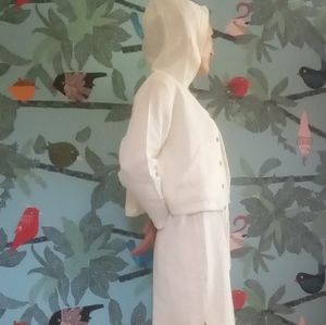 American Made 100% Linen Midi-dress and Jacket